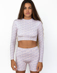 CROPPED RASH GUARD - OUTLET