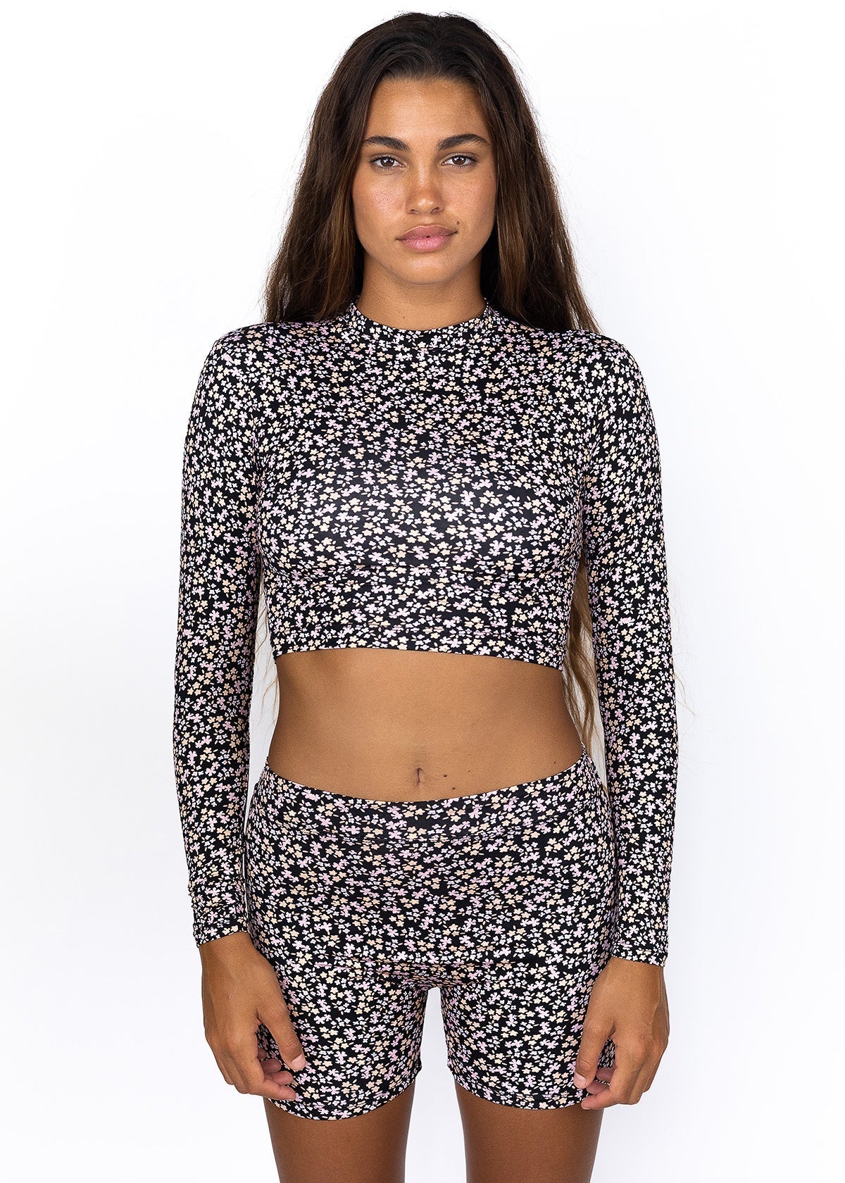 CROPPED RASH GUARD - OUTLET