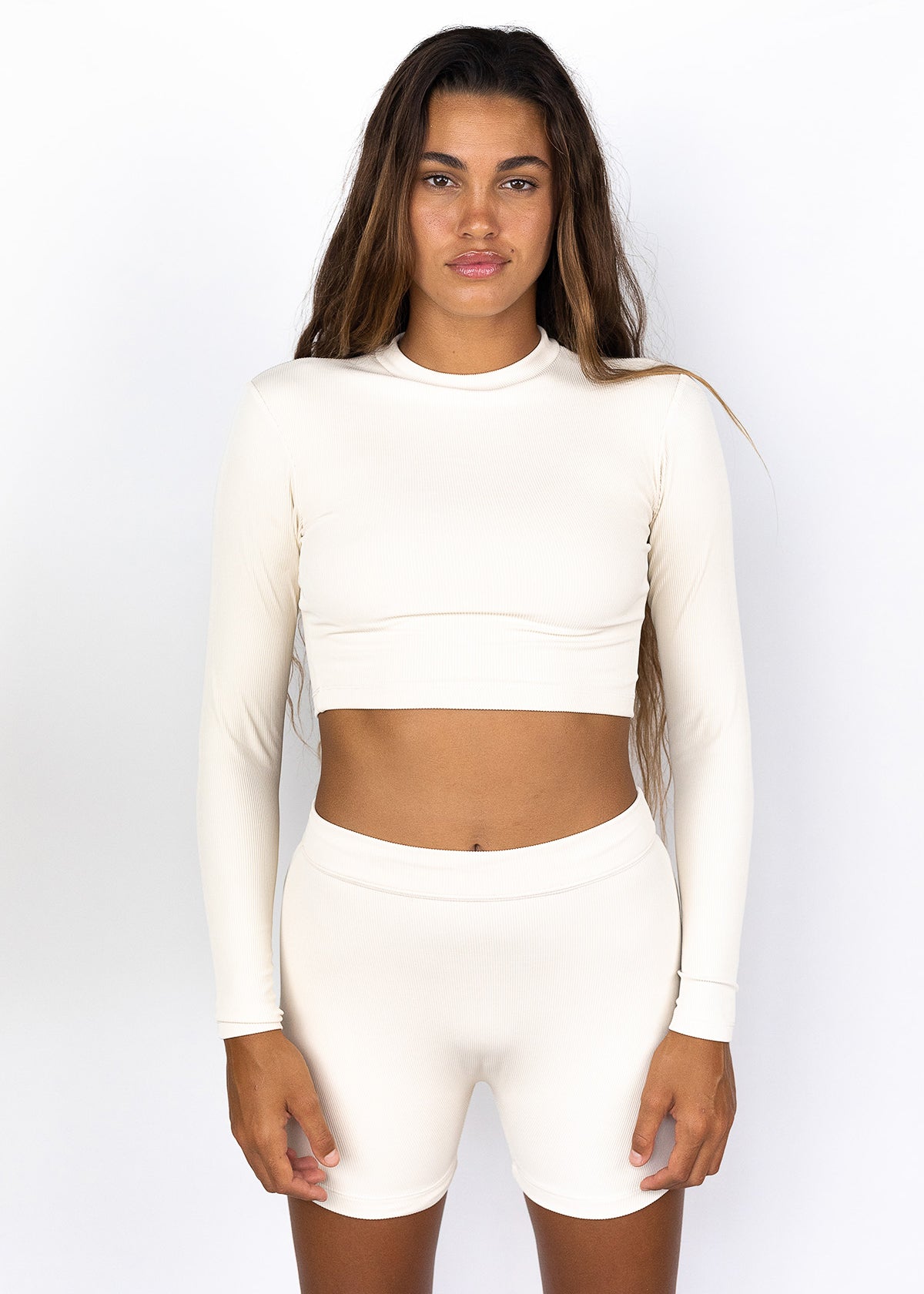 CROPPED RASH GUARD - OUTLET