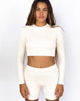 CROPPED RASH GUARD - SPRING '24