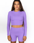 CROPPED RASH GUARD - SPRING '24