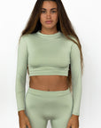 CROPPED RASH GUARD - SPRING '24